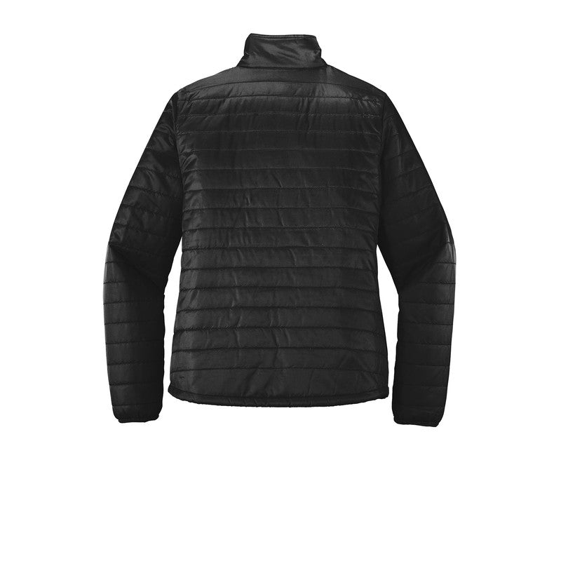 QNERGY Port Authority® Women's Packable Puffy Jacket - BLACK