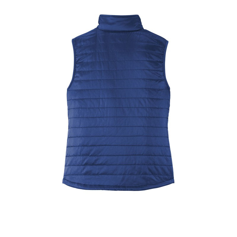 QNERGY Port Authority® Women's Packable Puffy Vest - Cobalt Blue