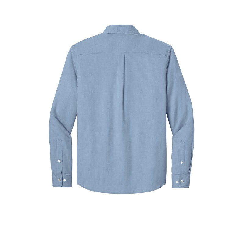 QNERGY Mercer+Mettle® Long Sleeve Modern Oxford Shirt - Cobalt