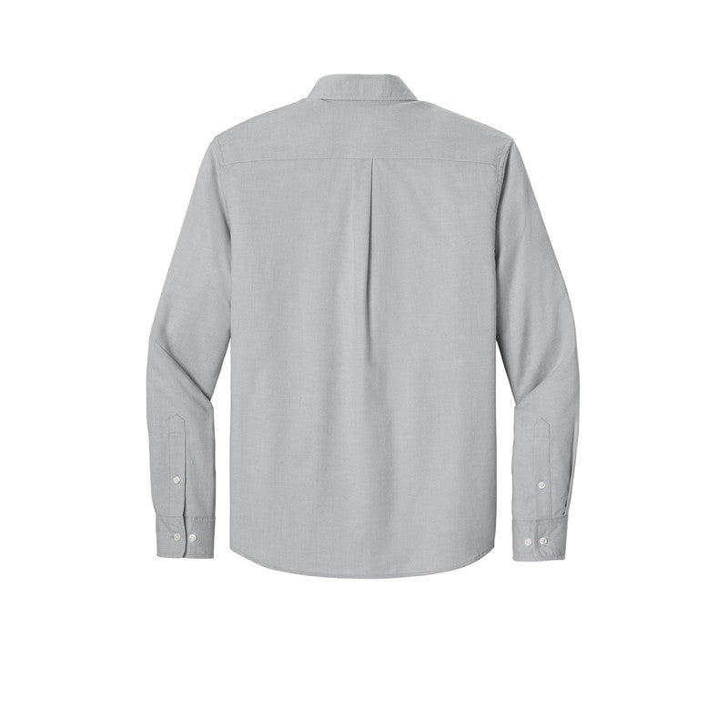 QNERGY Mercer+Mettle® Long Sleeve Modern Oxford Shirt - Gusty Grey