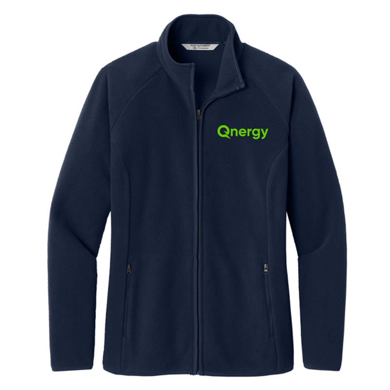 QNERGY Port Authority® Women’s C-FREE® Raglan Fleece - True Navy