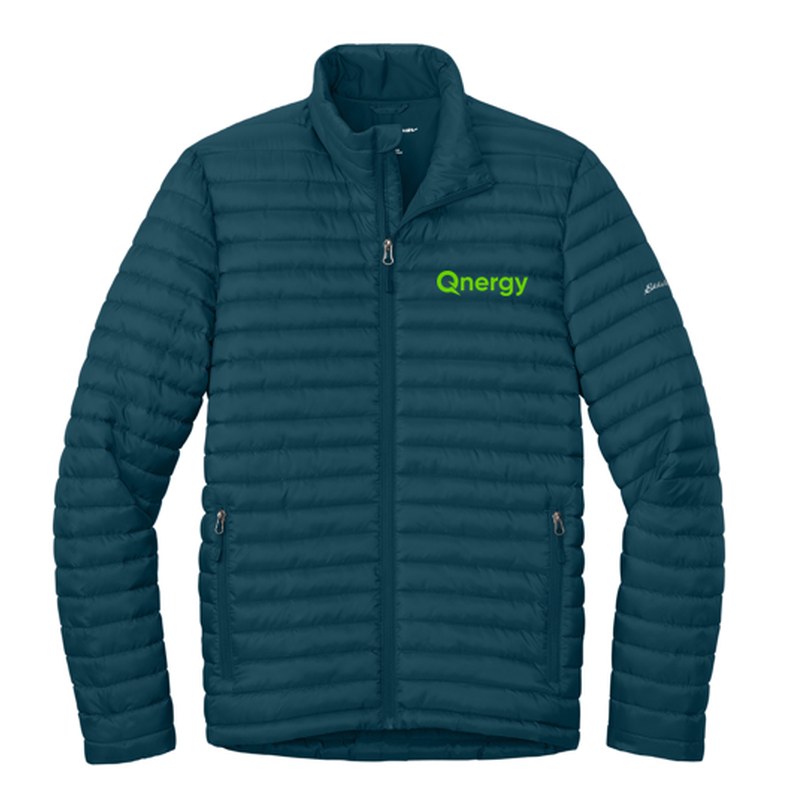 QNERGY Eddie Bauer® Packable Quilted Full-Zip - Adriatic Blue