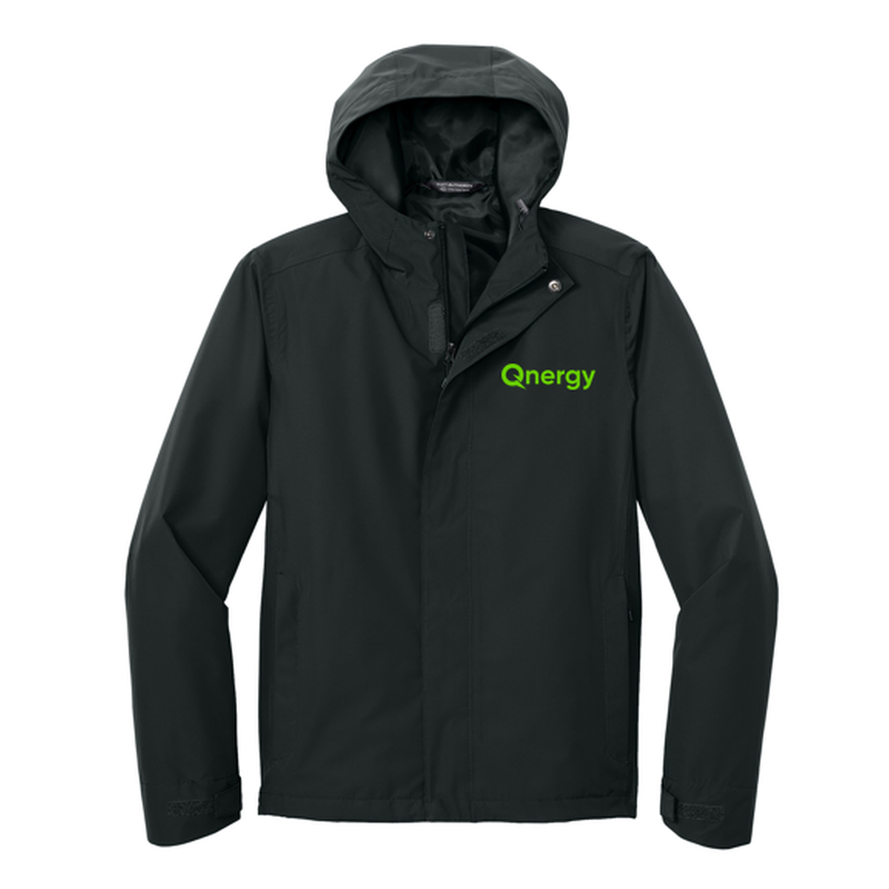 QNERGY Port Authority® C-FREE® Rain Jacket - Deep Black