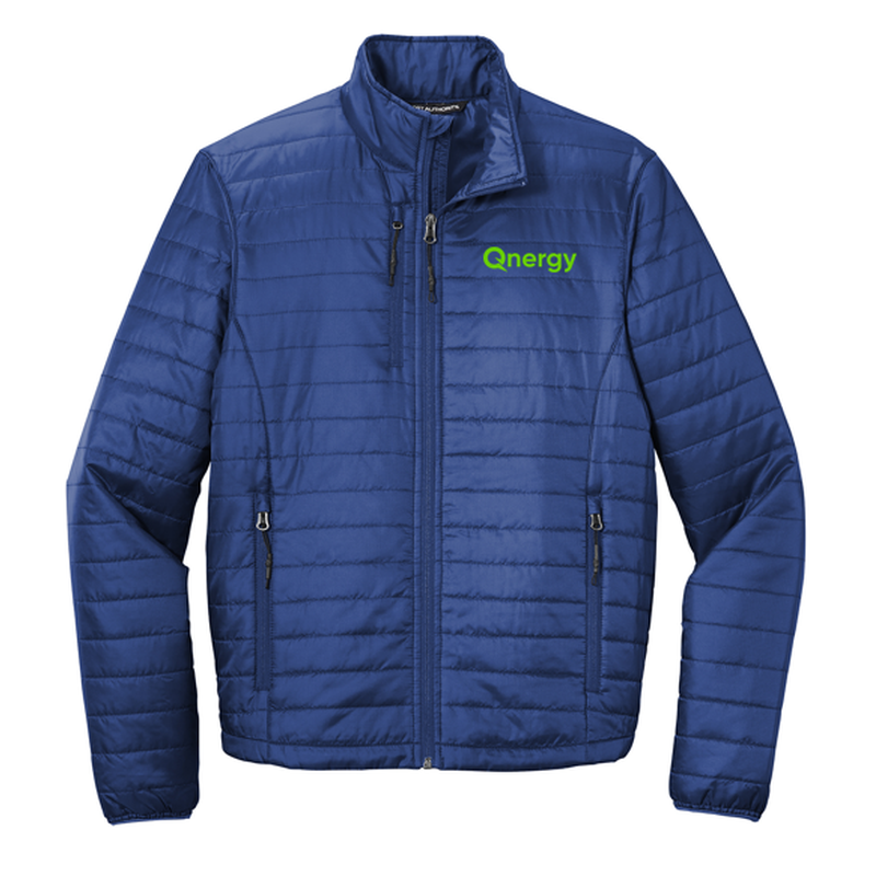 QNERGY Port Authority® Packable Puffy Jacket - Cobalt Blue