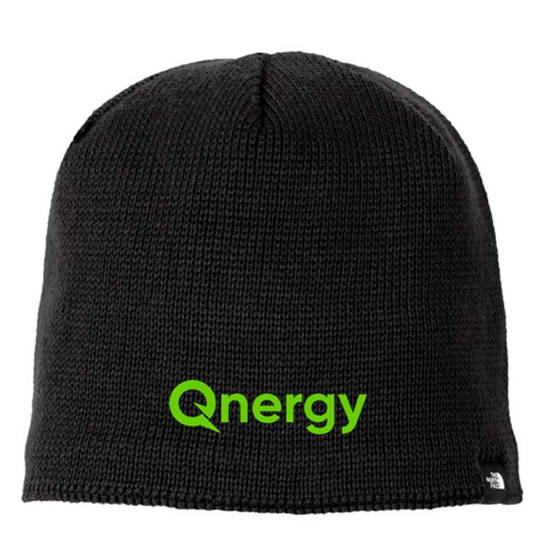 QNERGY The North Face® Mountain Beanie - BLACK