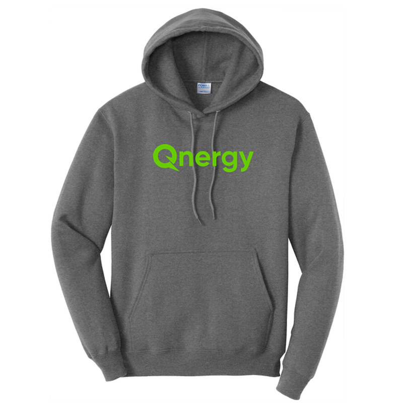 QNERGY Port & Company® Core Fleece Pullover Hooded Sweatshirt - Graphite Heather