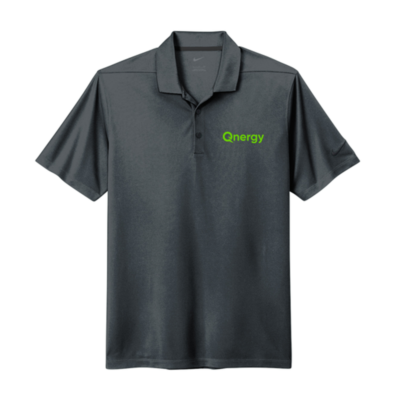 QNERGY Nike Dri-FIT Micro Pique 2.0 Polo - Anthracite