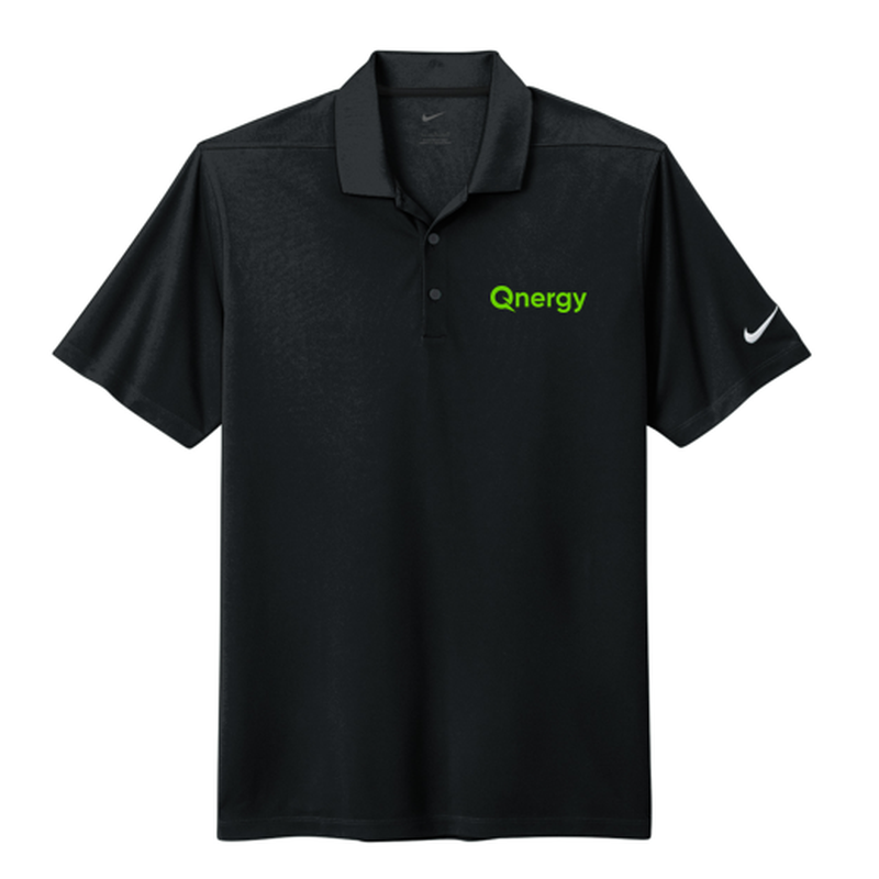 QNERGY Nike Dri-FIT Micro Pique 2.0 Polo - BLACK