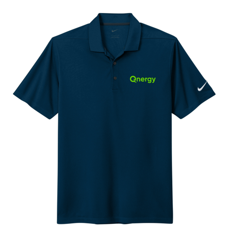 QNERGY Nike Dri-FIT Micro Pique 2.0 Polo - NAVY