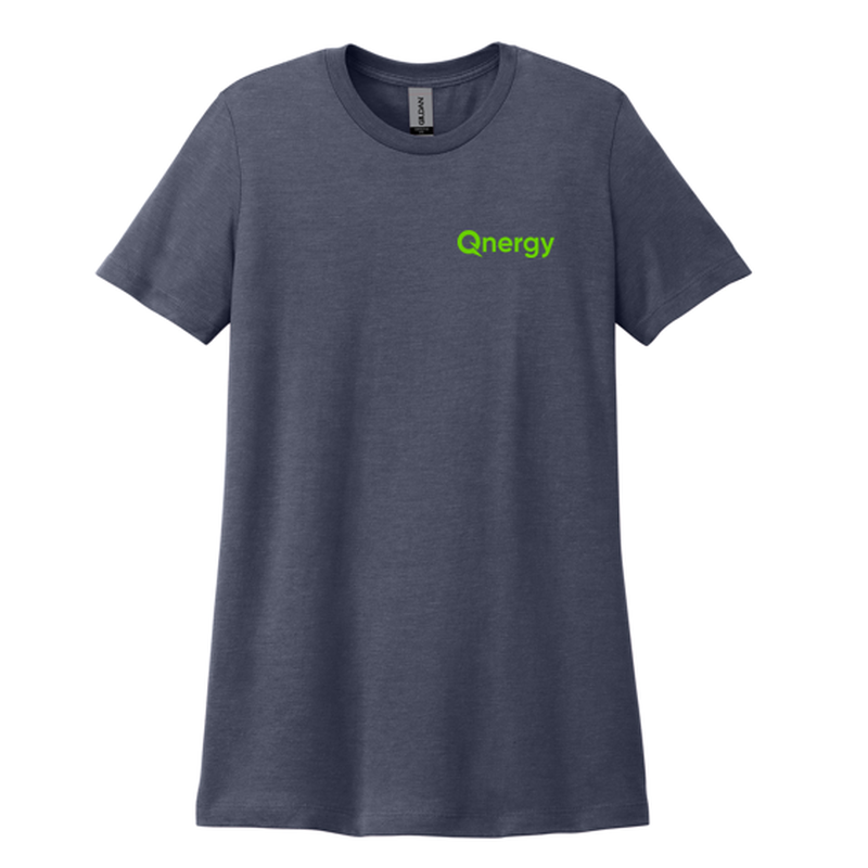 QNERGY Gildan® Softstyle® Women’s CVC T-Shirt - Navy Mist