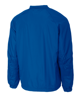 QNERGY Sport-Tek® V-Neck Raglan Wind Shirt - True Royal
