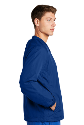 QNERGY Sport-Tek® V-Neck Raglan Wind Shirt - True Royal