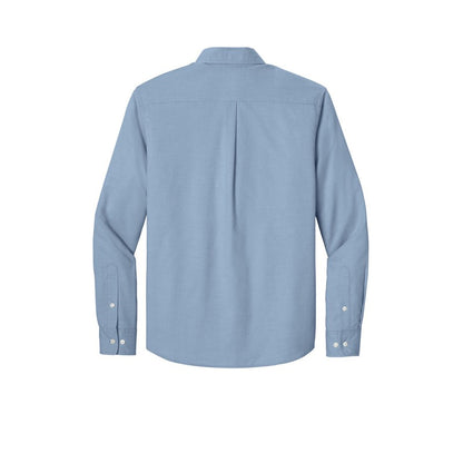 QNERGY Mercer+Mettle® Long Sleeve Modern Oxford Shirt - Cobalt