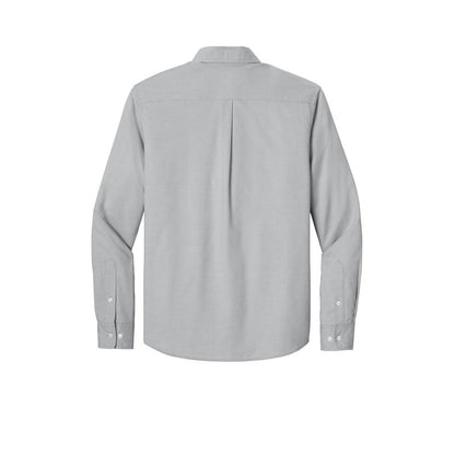 QNERGY Mercer+Mettle® Long Sleeve Modern Oxford Shirt - Gusty Grey