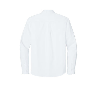 QNERGY Mercer+Mettle® Long Sleeve Modern Oxford Shirt - WHITE