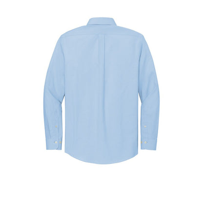 QNERGY Brooks Brothers® Wrinkle-Free Stretch Pinpoint Shirt - Newport Blue