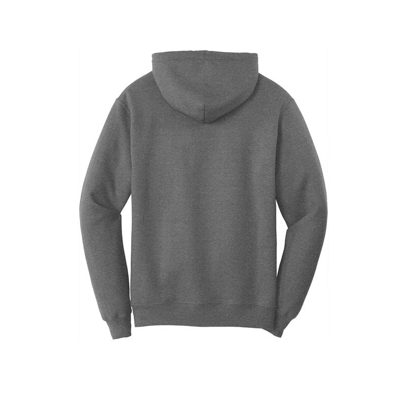 QNERGY Port & Company® Core Fleece Pullover Hooded Sweatshirt - Graphite Heather