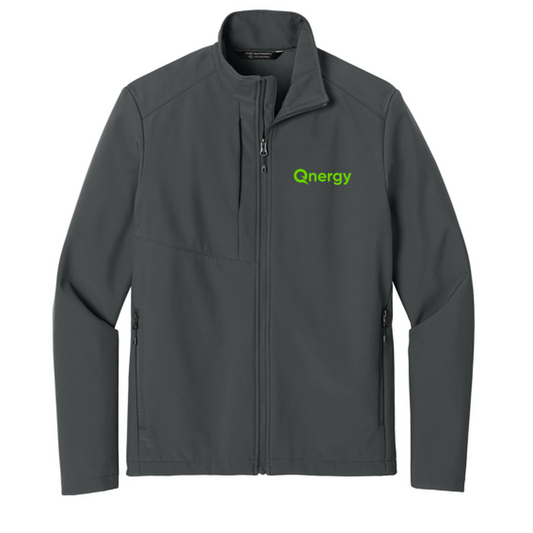 QNERGY Port Authority® C-FREE® Core Soft Shell - Grey Steel