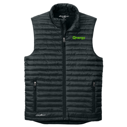 QNERGY Eddie Bauer® Packable Quilted Vest - BLACK