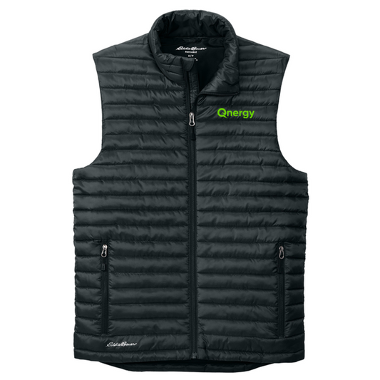 QNERGY Eddie Bauer® Packable Quilted Vest - BLACK