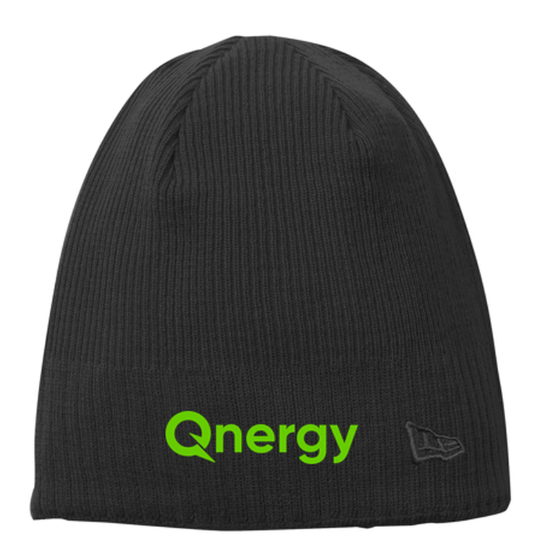 QNERGY New Era® Knit Beanie - BLACK