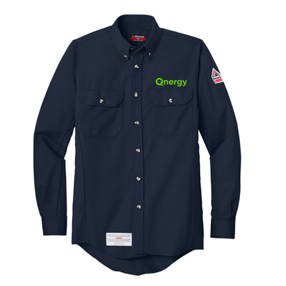 QNERGY Bulwark® EXCEL FR® ComforTouch® Dress Uniform Shirt - NAVY