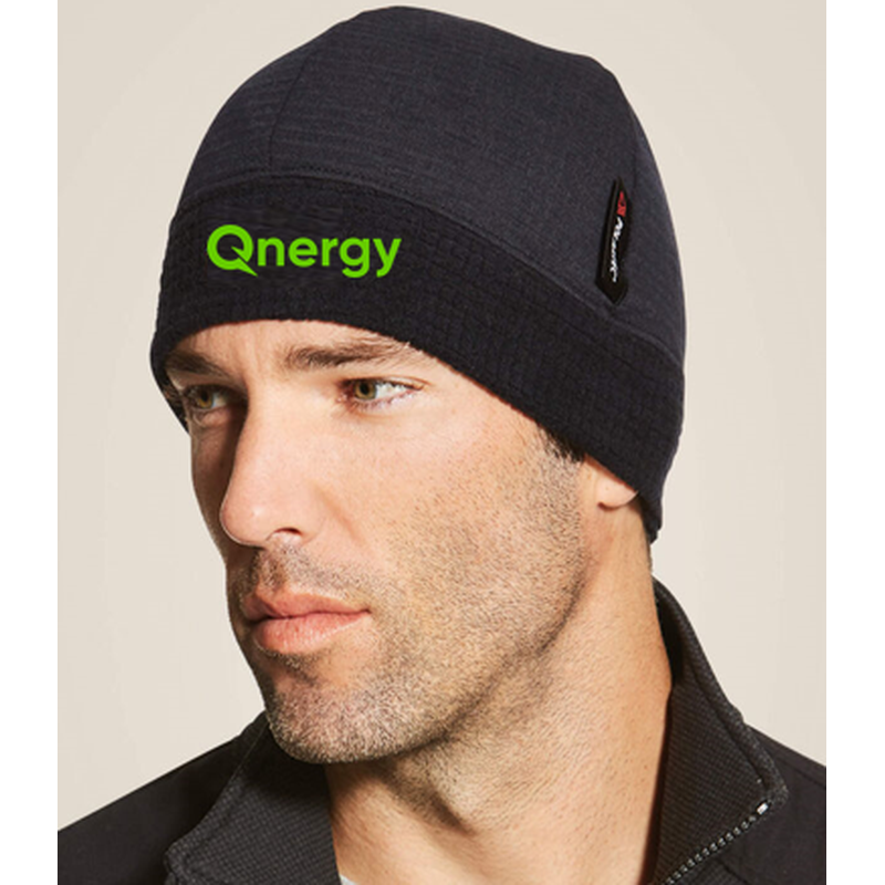 QNERGY ARIAT MNS FR Polartec Beanie - BLACK